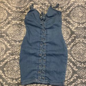 A jean like dress